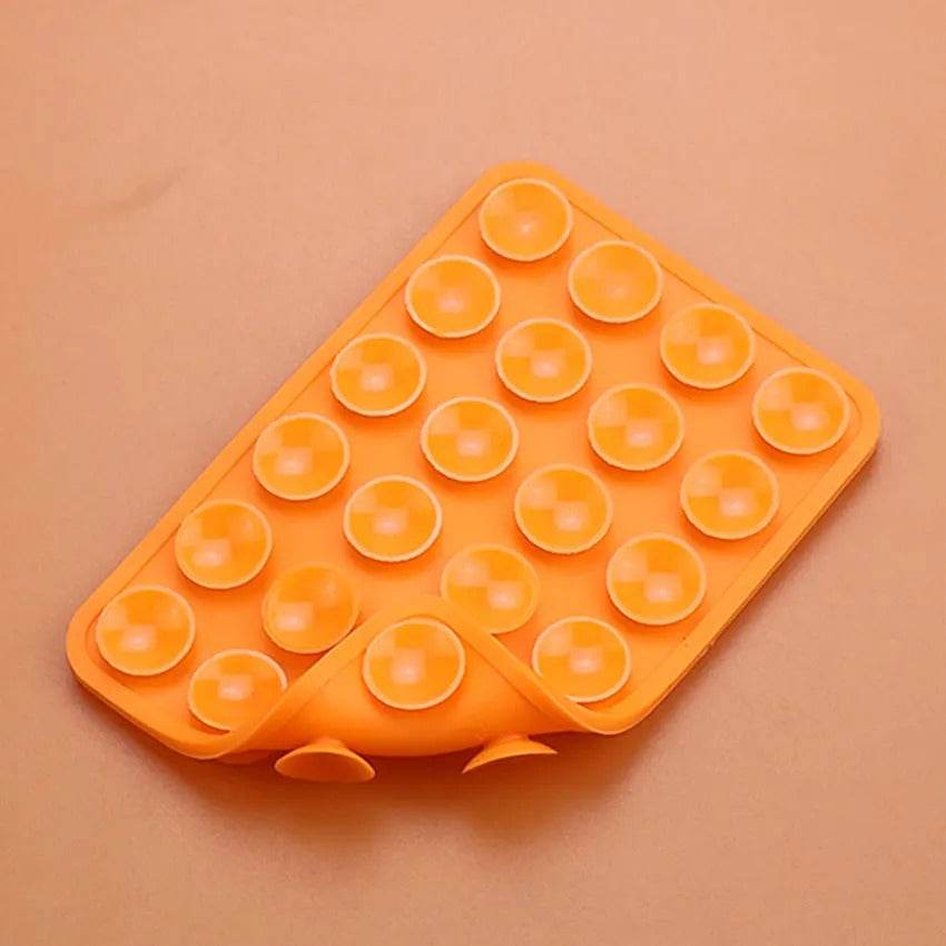 Double-Sided Silicone Phone Wall Mount – 2-Pack Suction Grip