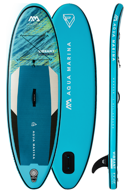 Aqua Marina VIBRANT 8'0" Inflatable Paddle Board Kids SUP