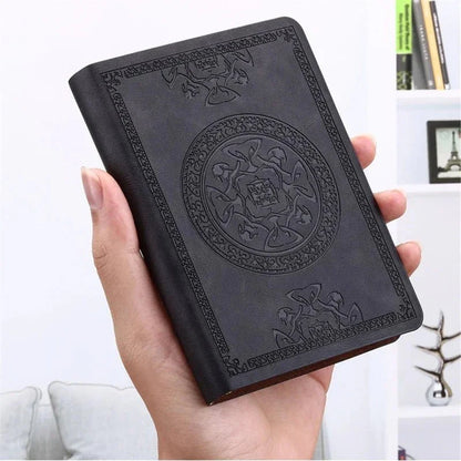 Vintage Leather Notebook | A6 Portable Diary and Journal for Daily Writing