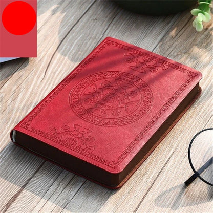 Vintage Leather Notebook | A6 Portable Diary and Journal for Daily Writing