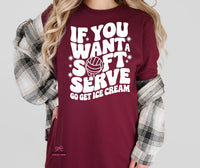 Voleibol - Si quieres un saque flotante, pide un helado - camiseta o sudadera