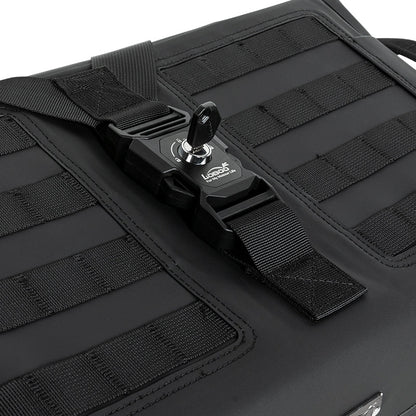 LOBOO Wanderer Series 30L+40L Dual-Purpose Waterproof Side Bags — IPX6 Rated, PP Support Board, Corner Protector, Exhaust-Avoid Design, Anti-Theft System (Requires LOBOO Side Racks)