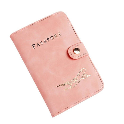 Waterproof Passport Holder | PU Leather Travel Wallet with RFID Protection