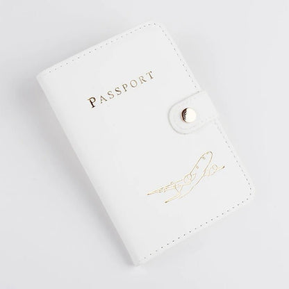 Waterproof Passport Holder | PU Leather Travel Wallet with RFID Protection
