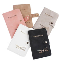 Waterproof Passport Holder | PU Leather Travel Wallet with RFID Protection