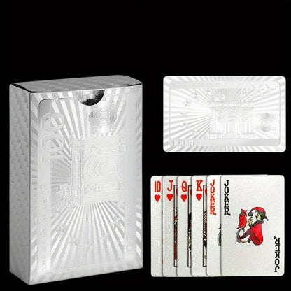 Colorful Waterproof Playing Cards | Durable Poker Deck for Games and Magic