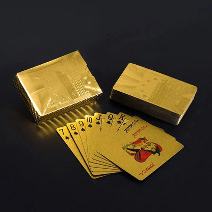 Colorful Waterproof Playing Cards | Durable Poker Deck for Games and Magic