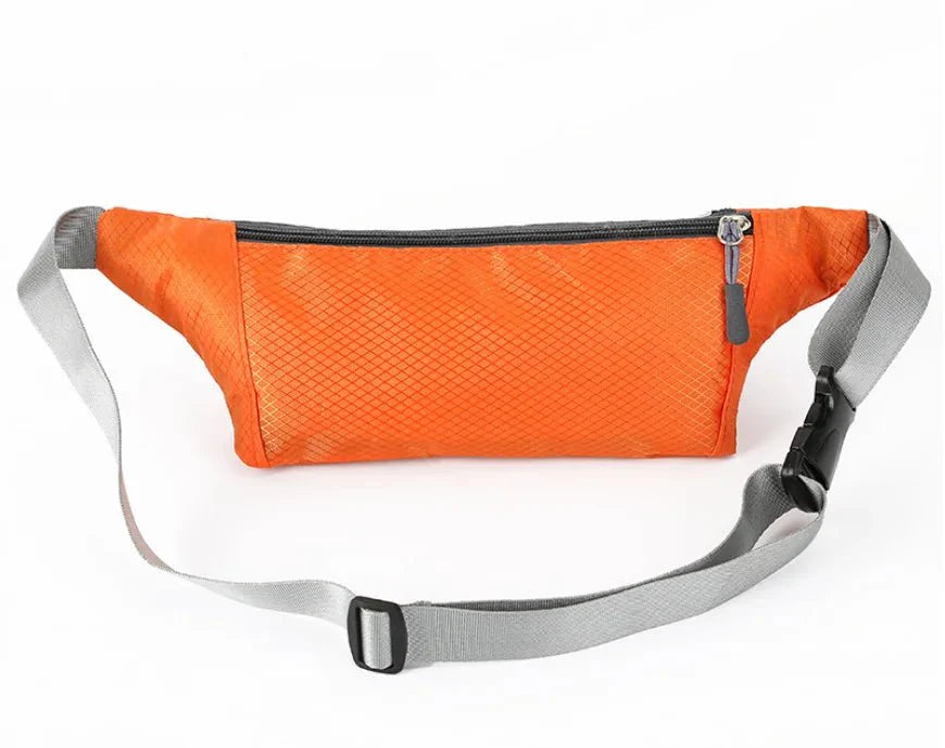 Waterproof Sports Waist Bag – Lightweight Chest & Shoulder Zip Pouch