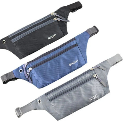 Waterproof Sports Waist Bag – Lightweight Chest & Shoulder Zip Pouch
