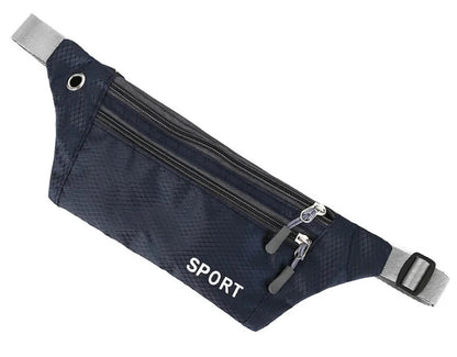 Waterproof Sports Waist Bag – Lightweight Chest & Shoulder Zip Pouch
