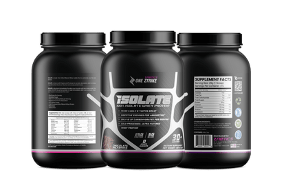 Whey Isolate Protein – Chocolate 2LB | 25g Protein, Zero Sugar