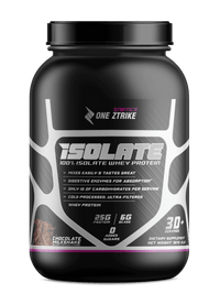 Whey Isolate Protein – Chocolate 2LB | 25g Protein, Zero Sugar