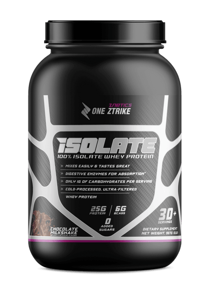 Whey Isolate Protein – Chocolate 2LB | 25g Protein, Zero Sugar