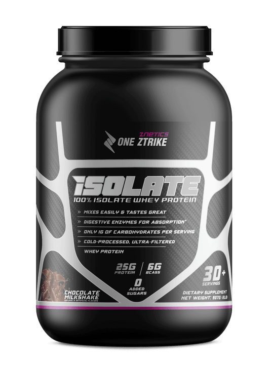 Whey Isolate Protein – Chocolate 2LB | 25g Protein, Zero Sugar