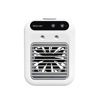 White Portable Air Conditioner Mini Cooler Fan