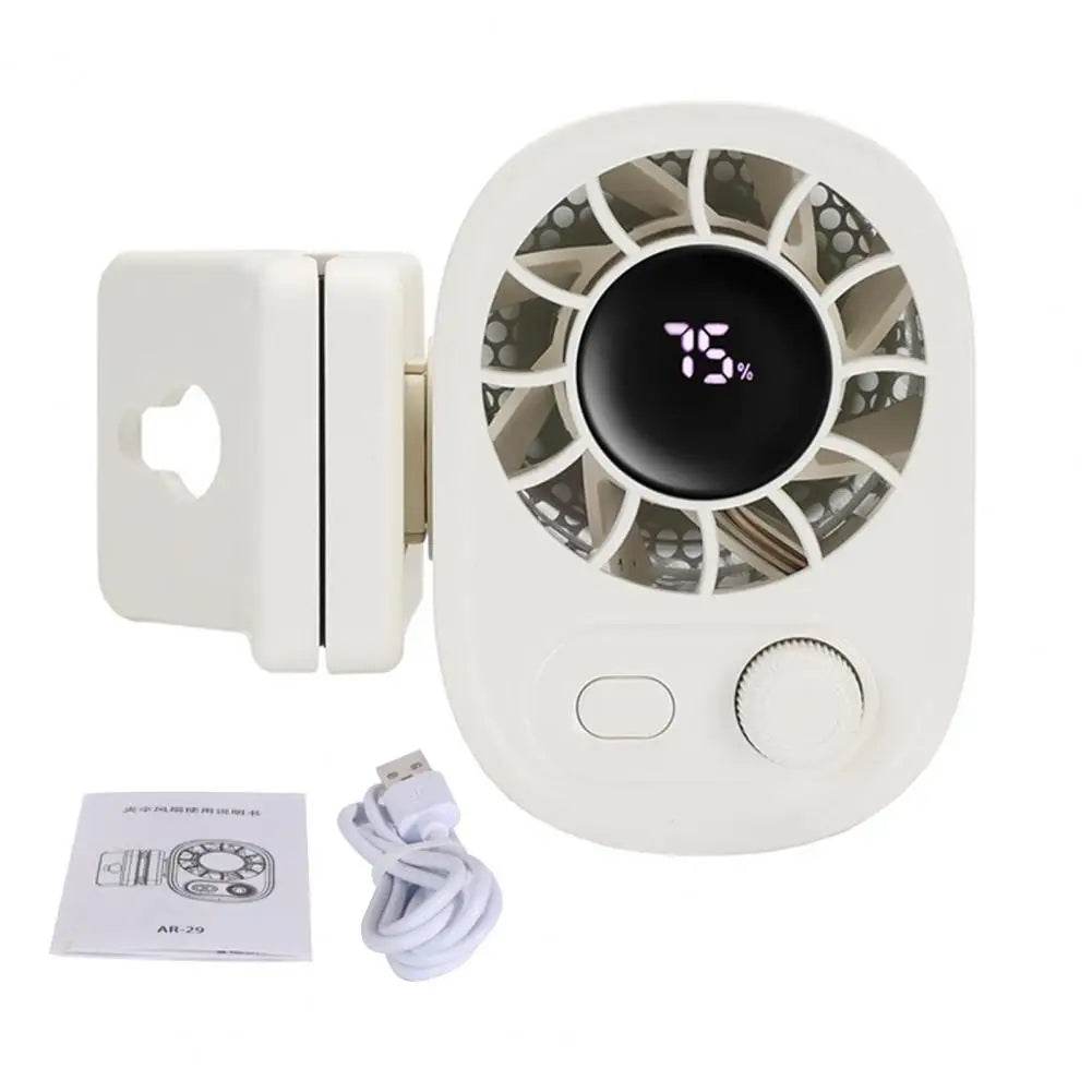 Rafraîchissez-vous partout : ventilateur rafraîchissant rechargeable par USB