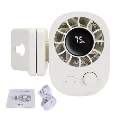 Rafraîchissez-vous partout : ventilateur rafraîchissant rechargeable par USB