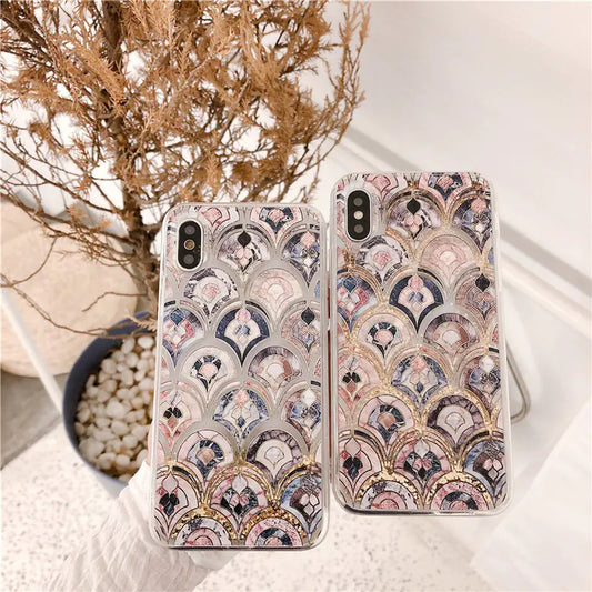 Liquid Quicksand Glitter iPhone Case – Flowing Sand TPU Cover