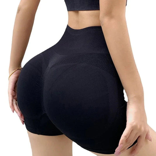 Women’s High Waist Sports Shorts – Quick-Dry Gym and Yoga Leggings