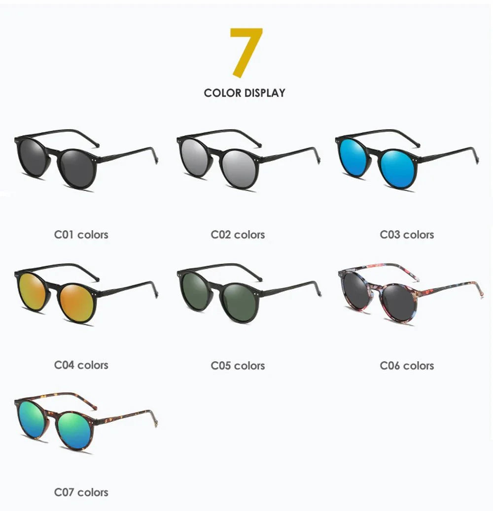 Women’s Polarized Cat Eye Sunglasses – UV Protection