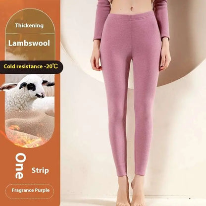 Women’s Warm Cashmere Fleece Lined Thermal Leggings