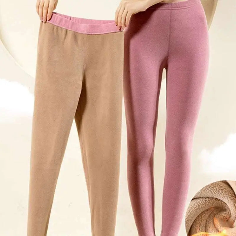 Women’s Warm Cashmere Fleece Lined Thermal Leggings
