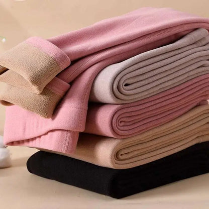 Women’s Warm Cashmere Fleece Lined Thermal Leggings