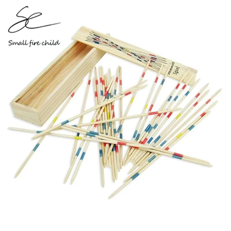 Wooden Pick-Up Sticks Game | Classic Educational Multiplayer Toy