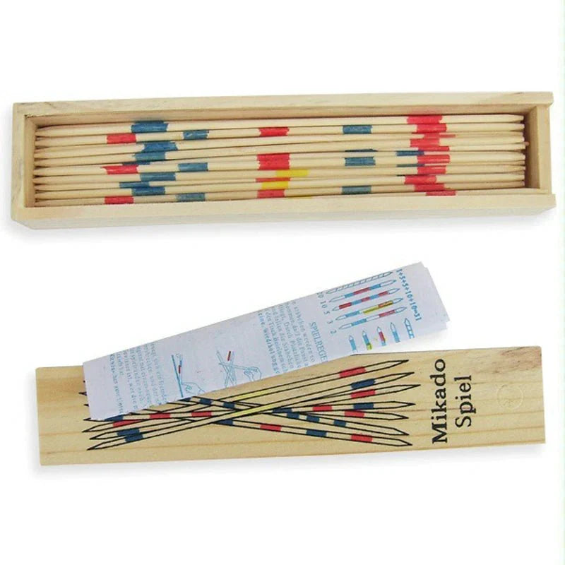 Wooden Pick-Up Sticks Game | Classic Educational Multiplayer Toy