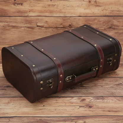 Vintage Wooden Suitcase