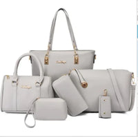 Lot de 6 sacs en cuir de luxe – Design tendance