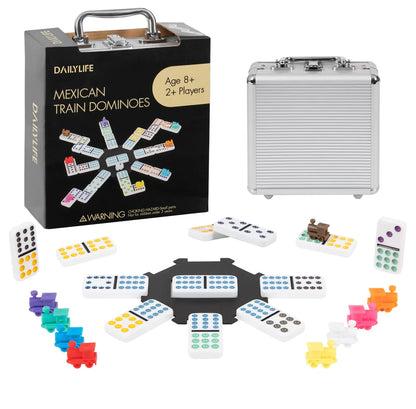Mexican Train Dominoes Set