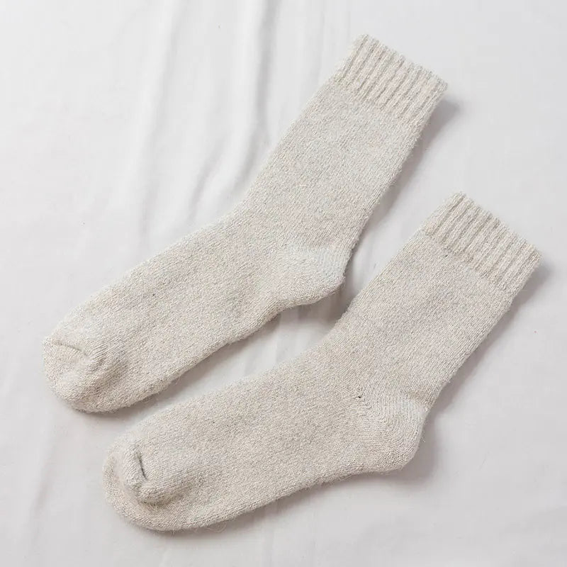 Chaussettes épaisses en cachemire pour hommes